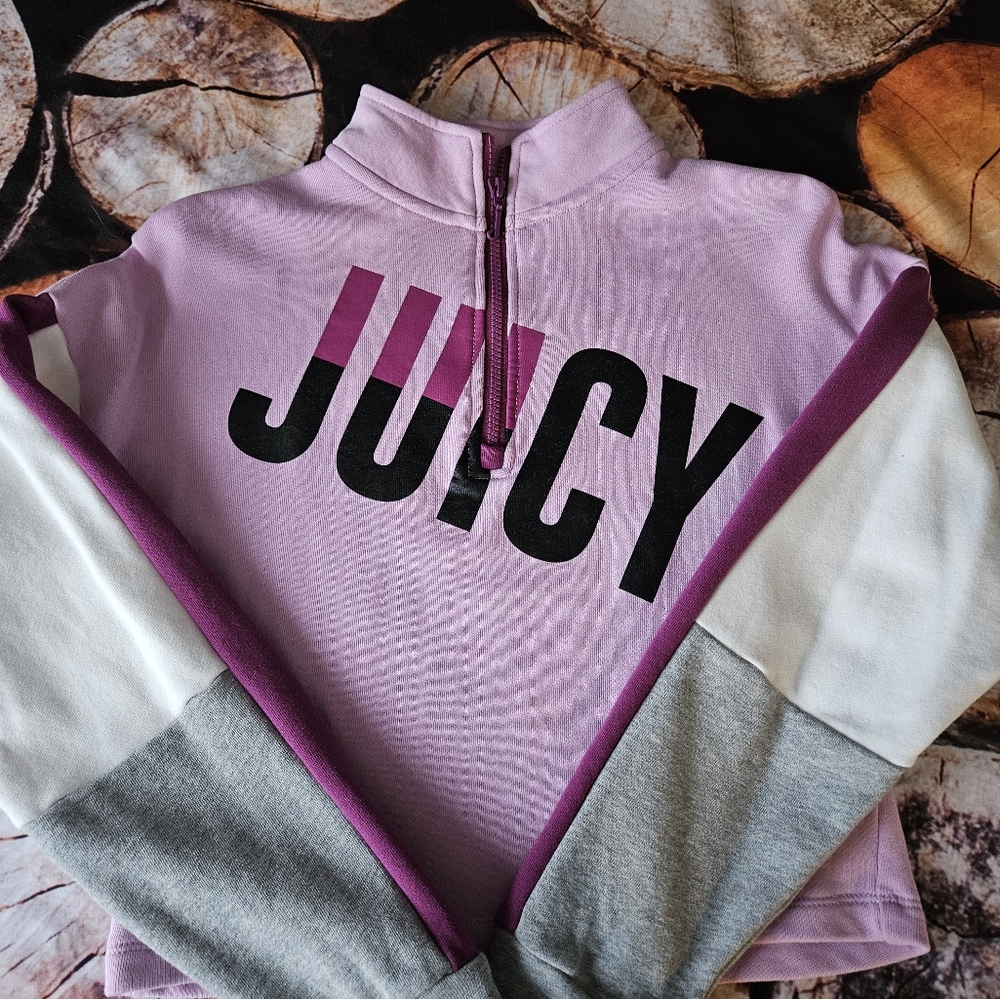 Juicy couture colorblock Crop top